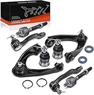 Frankberg 8-Piece Suspension Arm Set Front Axle Compatible with Civic VI Coupe EJ EM1 1.6L 1996-2000