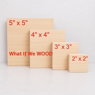 18mm PLYBOARD - Square Plyboard - 2x2 to 9x9 (inches)