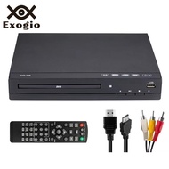 DVD Player M238 HD 1080P Disc Player DVD Player DVD Player for TV Projectors Computer EU Plug