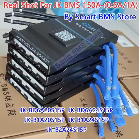 Active Balance JiKong JK BMS 150A 8s 12s 20s 24v 48v B2A 150 200Amp Lifepo4 BD6A20S15P BD6A24S15P B1