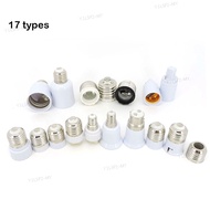1x E27 E40 E14 to E27 GU10 G9 E12 B22 MR16 LED light Bulb Holder Converter AC base power Socket Adap