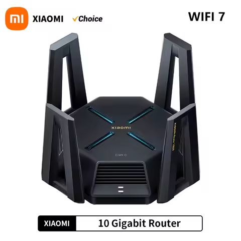 Orijinal XIAOMI 10 Gigabit Router Dual 10G Network Port WIFI Tri-band 2GB RAM Repeater Wireless Mesh