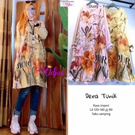 ATASAN BAJU WANITA JUMBO/DERA TUNIK BIG SIZE/TUNIK KAOS IMPORT/LD120-140/TUNIK SIZE XXL