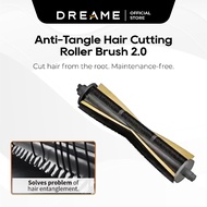 Dreame TriCut Brush for Robot Vacuum Cleaner | Anti-Tangle Hair Cutting Brush 2.0 | Maintenance-Free
