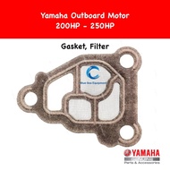 Original Solenoid Filter Gasket for Yamaha Outboard F200B / F250H / F250G - 6CB-1242F-00