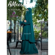 Ameera Set By Afada Hijab | Gamis Set Syar'I | Gamis Arm Hole | Dress