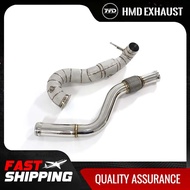 HMD Stainless Steel Exhaust System High Flow Performance Downpipe for Mercedes Benz AMG A45 CLA45 GL