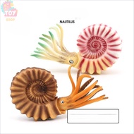 Children's Educational Toys Simulated Marine Life Model Ammonite Nautilus Figurine Statue