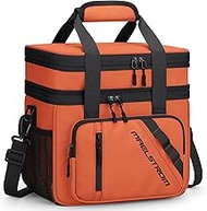 Maelstrom Lunch Box, 20L Insulated Lunch Bag for Men Women, Expandable Double Deck Leakproof Cooler 