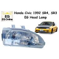 Honda Civic 1992 SR3 SR4 Head Lamp  EG6 EG9 (L/R) Lampu Depan , Lampu Besar 1990 1991 1993 1994 1995