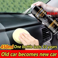 RUBBER RESTORATION CAR Enough for 10 years 2 Car plastic restore Rubber plastic refurbishment Plasti