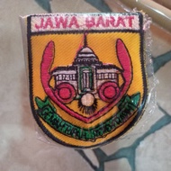 West Java aBet 100 embroidered badges