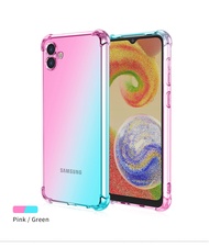 KWOKINLIM Case สำหรับ Samsung Galaxy A04 3D มือความรู้สึกป้องกันการวางโทรศัพท์ Case Samsung A04สี่มุมวางทนไล่โทนสีกรณีโทรศัพท์อ่อน