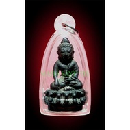 龙婆坤九宝铜材质帕劲/药师佛小立尊(phra kring luang phor koon b.e.2536)-泰国佛牌 thai amulets 佛牌 泰国圣物