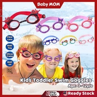 Gogle Swimming Kids Goggle Swimming Anti Fog UV Lens Swimming Googles Kid Swim Glasses Cermin Mata B