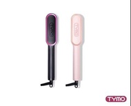 TYMO RING 直髮梳 黑 直捲兩用 快速發熱 防燙設計 恆溫保護 溫度調控
