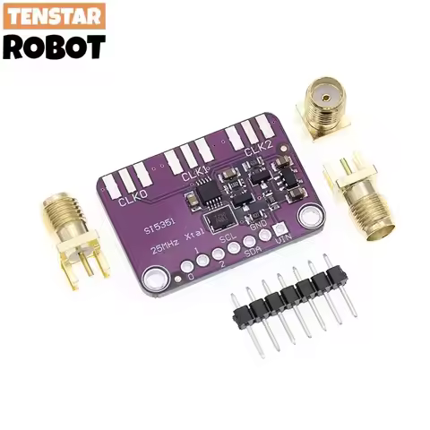 DC 3V-5V CJMCU-5351 Si5351A Si5351 I2C Clock Generator Breakout Board Module Signal Generator Clock 