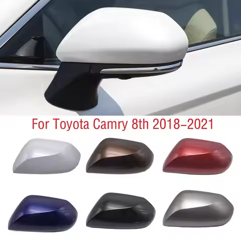 For Toyota Camry V70 8th 2018 2019 2020 2021 Car Wing Door Side Mirror Cap Shell House Outside Rearv