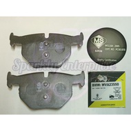 REAR BRAKE PAD WVA23550 BMW 7 SERIE E65 730I 735I / BMW 3 SERIES E91 E93 / BMW 5 SERIES E60 525I