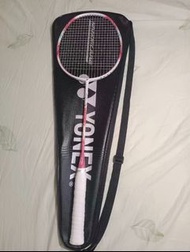 YONEX尤尼克斯疾光NF 70全碳素羽球拍超輕耐打控球型 粉紅