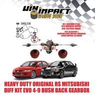 HEAVY DUTY ORIGINAL RS MITSUBISHI  DIFF KIT EVO 4-9 BUSH BACK GEARBOX