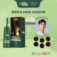 【MEN'S HAIR COLOUR】ViVid Hair 400ml Ginger Hair Dye  Colouring Chestnut Brown, Dark Brown, Dark Coff