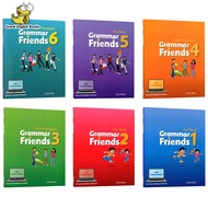 (In Stock) พร้อมส่ง ชุดหนังสือแกรมม่า Grammar Friends Set of 6 books ✅level 1 - level 6 (With answer