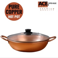 100% Pure Copper Cooking Pot For Household, Healthy Cooking & Healthy Lifestyle