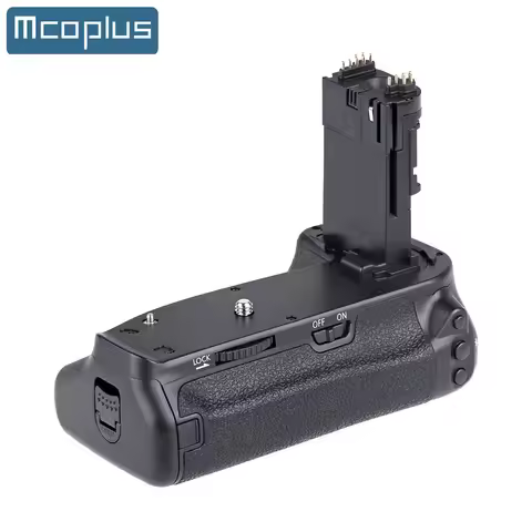 Mcoplu BG-6D Vertical Battery Grip Holder For Canon 6D DSLR Camera replacement BG-E13 work with LP-E