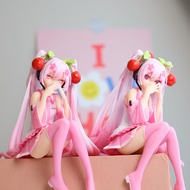 12cm Hatsune Miku Coreful Sakura Wafuu Kissa Ver. Maid Figure Anime Figurine Model Gk Collectible To