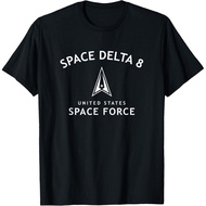 Men's cotton T-shirt US Space Force Space Delta 8 T-Shirt