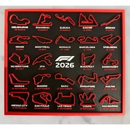 2026 Formula 1 Wall Calendar | F1 Racing Schedule 2026 | Motorsport Fan Collectible