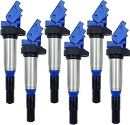 6PC HLZ PRODUCT HIGH PERFORMANCE IGNITION COIL UF667 12138616153 FOR BWM 1 3 4 5 6 7 M POWER SEREIS 