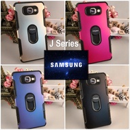(I-Crystal) SAMSUNG J7 PRO J7 PRIME J6 J5 J3 J2 PRIME Stand-able Hold-able Casing with ring STAND CA