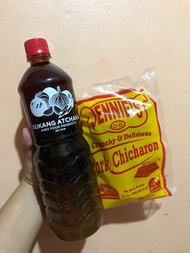 Sukang atchara and Jennies Chicharon