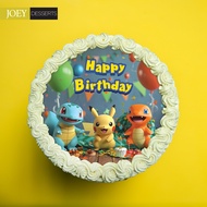 [JOEY CAKES] JNP22 Pokemon Superstars | Birthday Cake