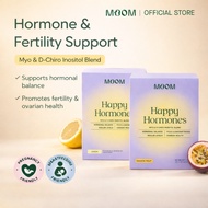 Moom Health Happy Hormones Natural Mood Support Drink Passion Fruit & Lemon PCOS & Fertility Support