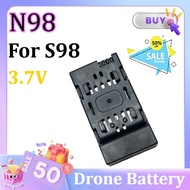 N98 3.7V Drone Battery Foam Fighter Plane for S98 Remote-controlled Aircraft Glider High-capacity Ba