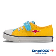 K KangaROOS American Kangaroo Shoes Children's CODY Color Stitching Anti-Slip Velcro Felt Canvas [KK