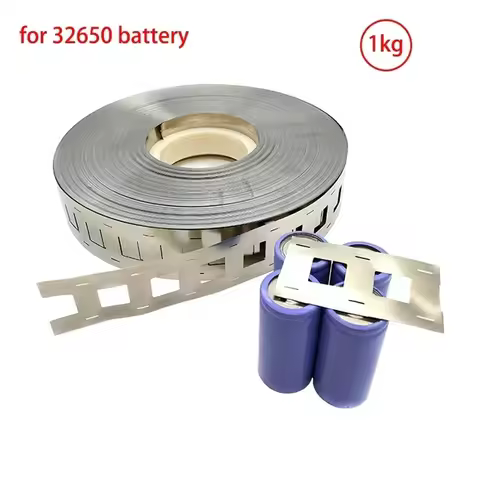 1kg 32650 Lithium Battery Spot Welding Nickel Strip 0.15 Thick 32700 Battery Welding Connection Piec