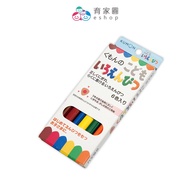 [Japan KUMON] Colorful Triangle Pencil |Preschool 2~6 Years Old Dedicated Made In Japan|Yuan eshop