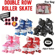 Inline Skates Roller Skate double row skate shoe Hand Carry Bag Budak Kasut Roda Outdoor double skat