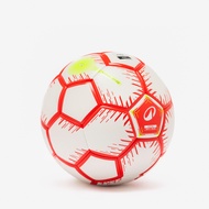 KIPSTA Size 4 Hybrid Futsal Ball - Neon Red/White