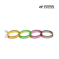 FSA Polycarbonate Headset Spacers 5mm Transparent