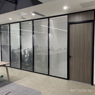 Glass Partition Wall Aluminum Alloy Louver Partition Wall Office Partition Factory Hospital Screen O