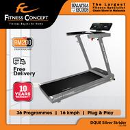 Fitness Concept: D'QUE Silver Strider treadmill slim