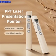 JOYEX Laser Pointer Clicker, 2.4GHz Meeting Wireless Flip Pen Clicker, Durable Remote Presentation P