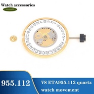 955.112 Movement V8 ETA955.112 955112 Quartz Watch Movement with Calendar Plate High-Precision Mechanical Watch Movement Replacement Spare Parts Accessories