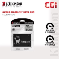 Kingston KC600 512GB 2.5" SATA Internal SSD (SKC600/512G)