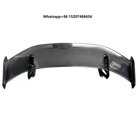 GT4RS Style Dry Carbon Fiber Car Rear Spoiler Rear Wing Trunk Spoiler for